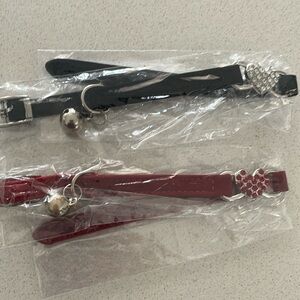 Heart bling car collars NEW! 2